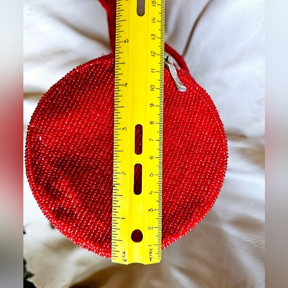 Coca-Cola Red Beaded Handbag - Picture 3 of 8